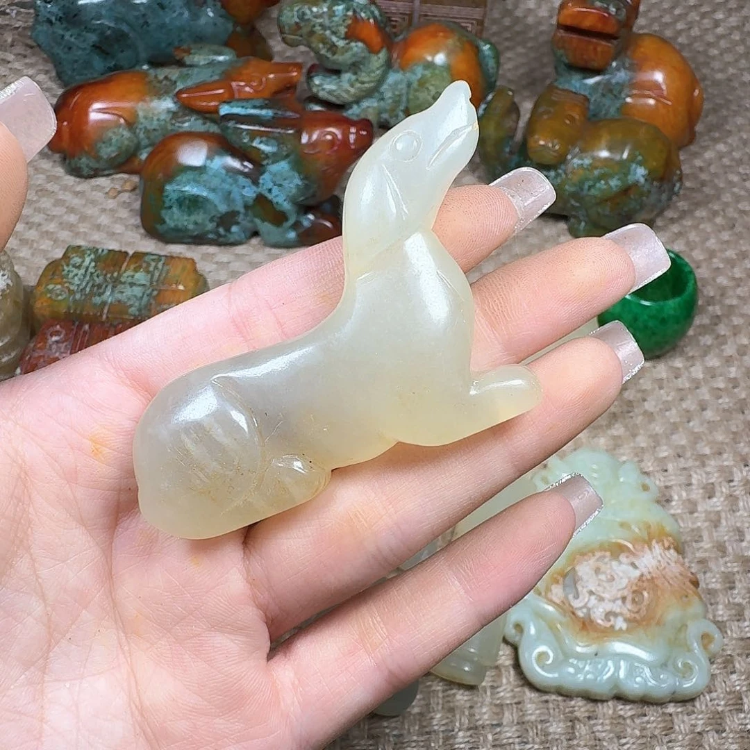 白玉菩提吊坠挂件