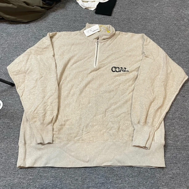 【未使用】NANAMICA Half Zip-Up Sweat 水洗半拉链卫衣 24SS