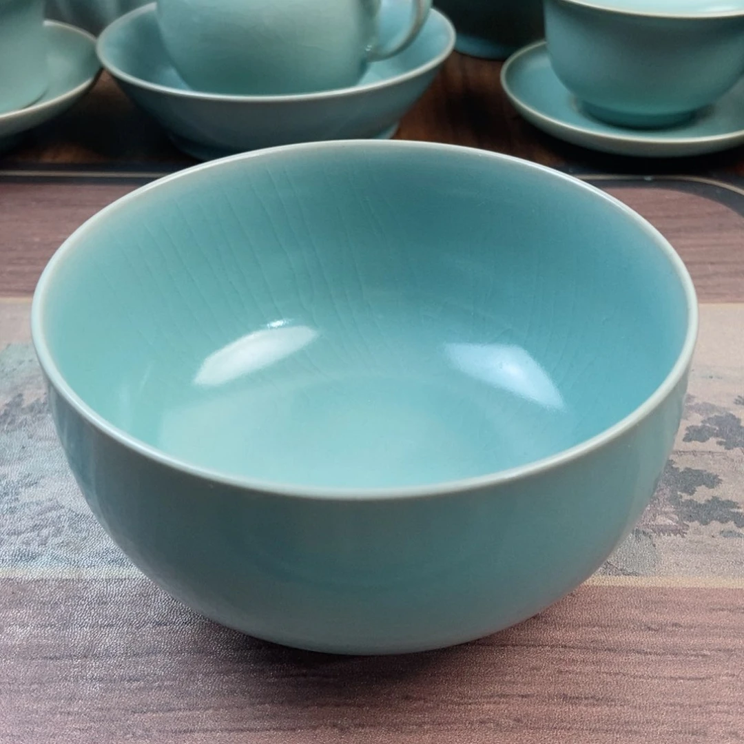 摆件瓷原产地原矿汝瓷～茶器