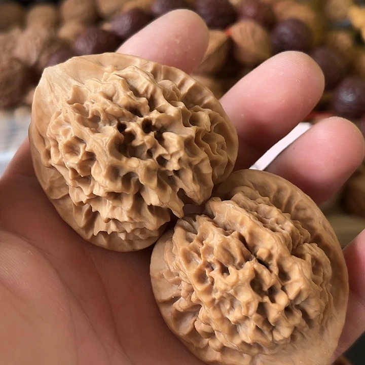 文玩核桃把件44尺帝王