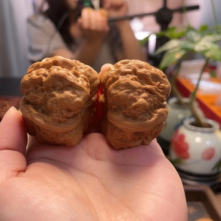 文玩核桃把件蛤蟆闪17