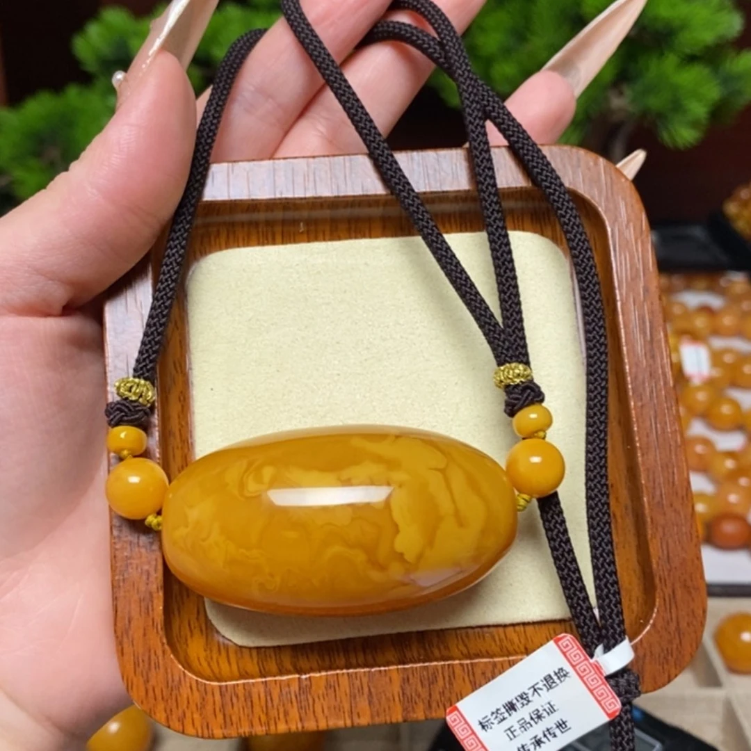 【闪购商品】蜜蜡颈饰未镶嵌项链