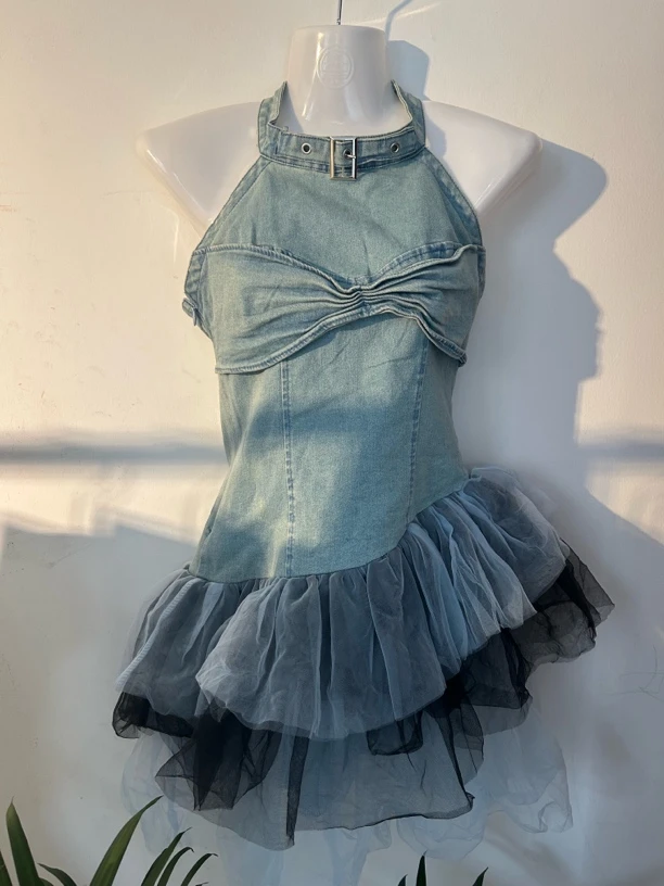 小清新连衣裙 直播间链接no退no换 理性消费 公主病勿扰 默认微瑕