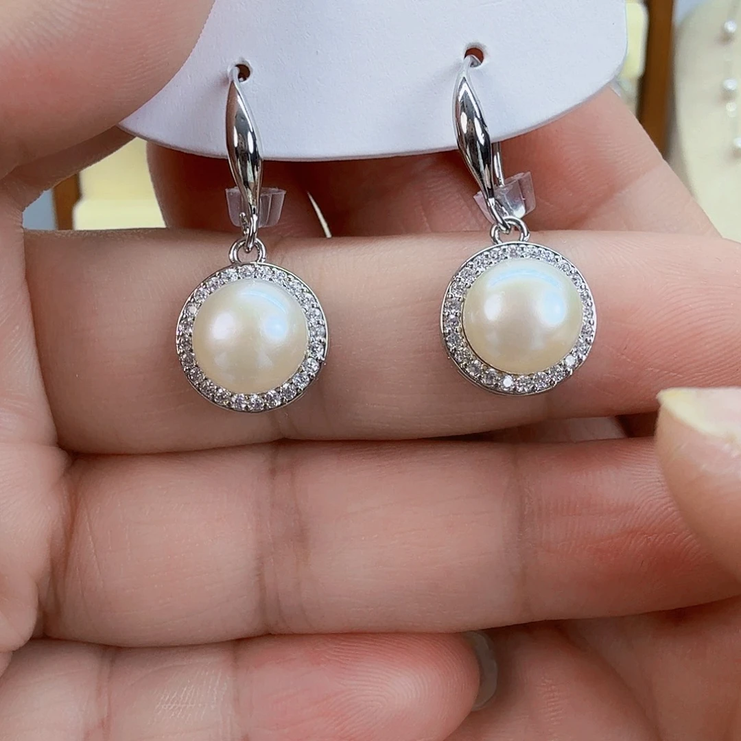 淡水珍珠未镶嵌耳饰