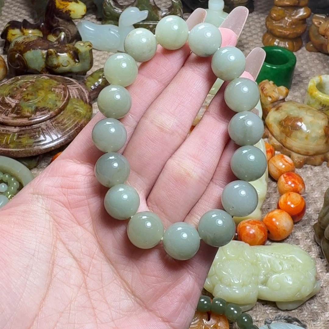 白玉菩提吊坠挂件