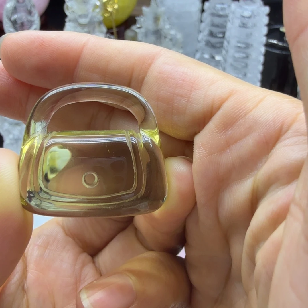 水晶未镶嵌珠宝半成品