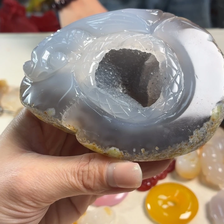 玛瑙/玉髓未镶嵌吊坠(不含链)