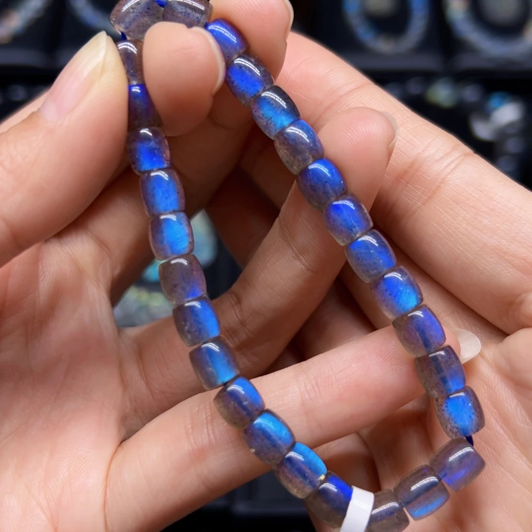 未镶嵌手链长石6.4左右