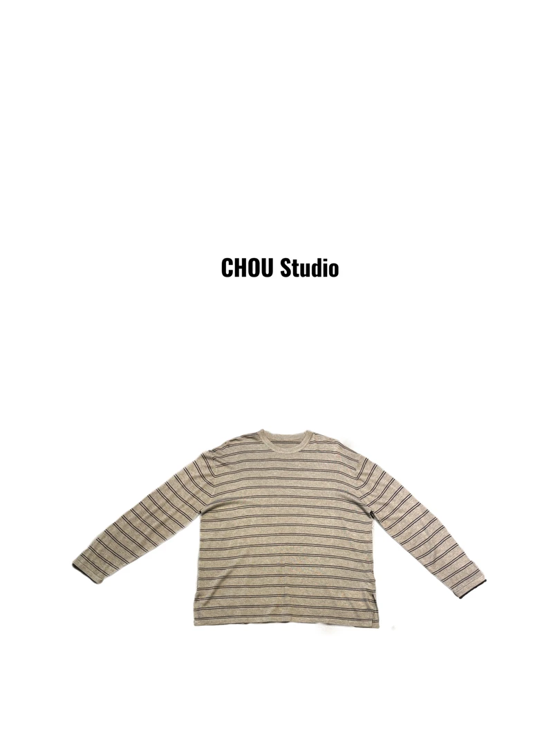 【CHOU CHOU】条纹毛织套头 NA503302880