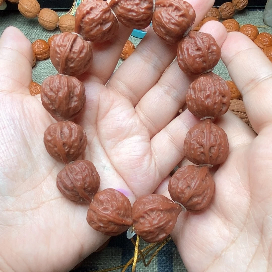 手串文玩核桃桃心手串22