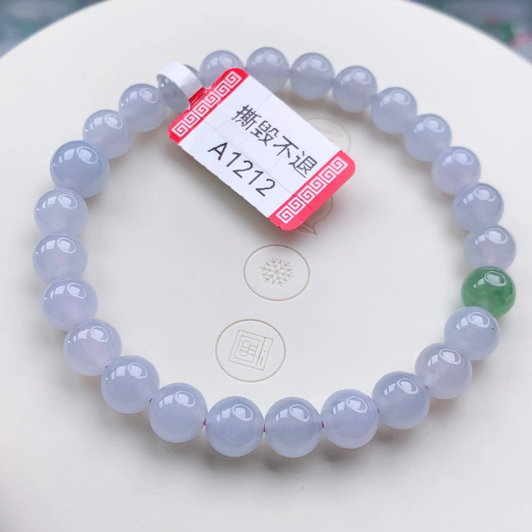 翡翠未镶嵌手链翡翠7mm