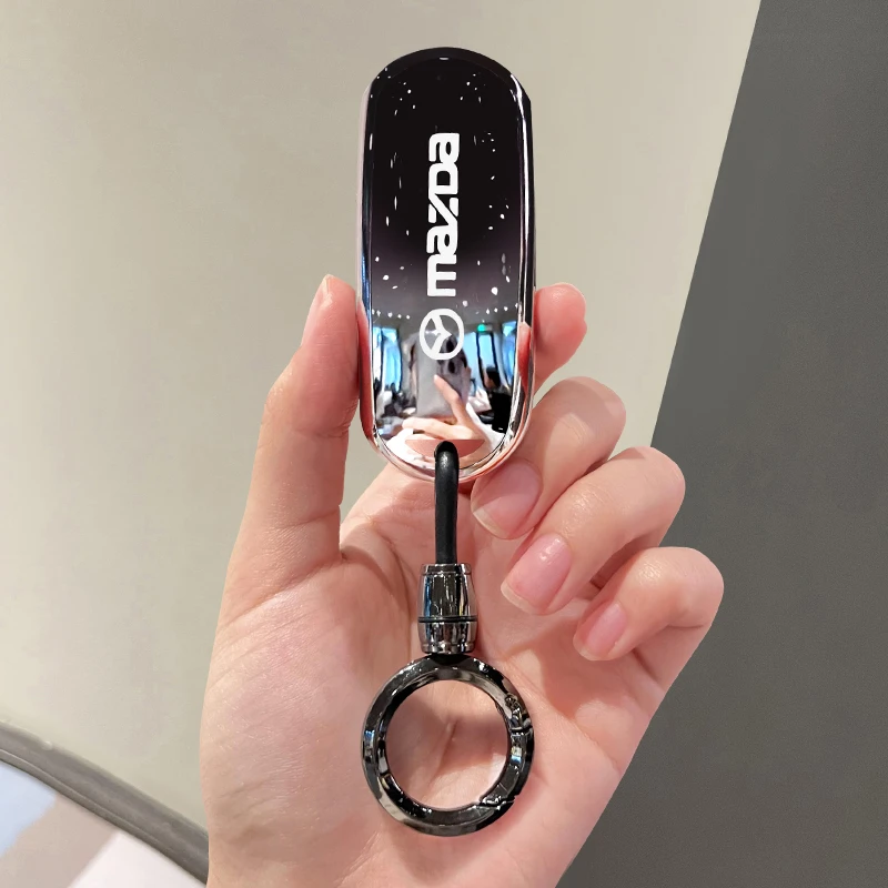马自达CX5钥匙套尊贵3昂克赛拉汽车扣阿特兹CX8高档保护外壳男女