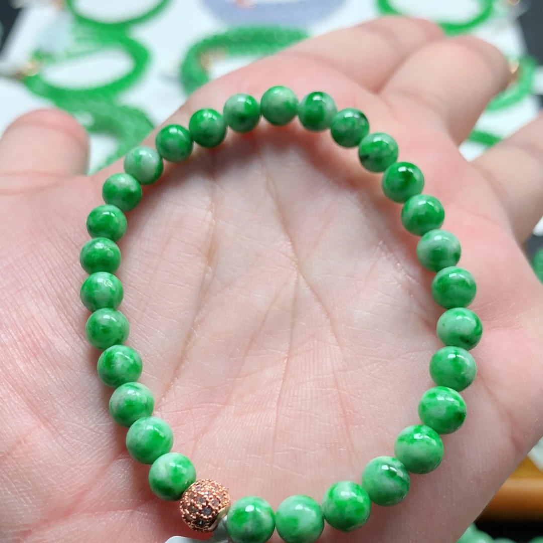 翡翠未镶嵌手链翡翠