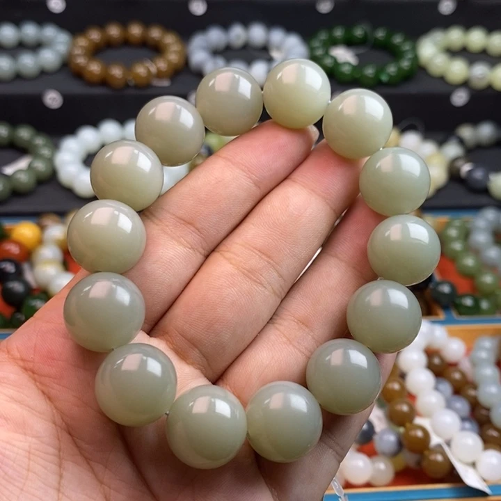 手串未镶嵌和田玉Q卡16