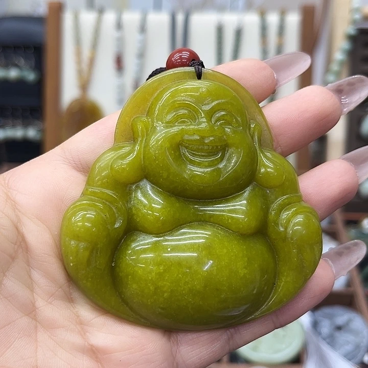 未镶嵌蛇纹石玉颈饰