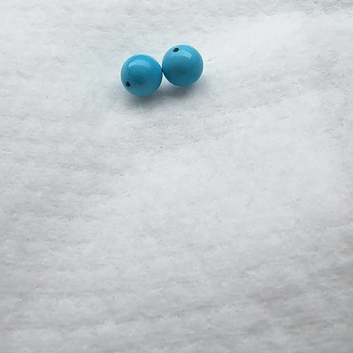 尺寸：卡8蓝圆珠 单珠2颗