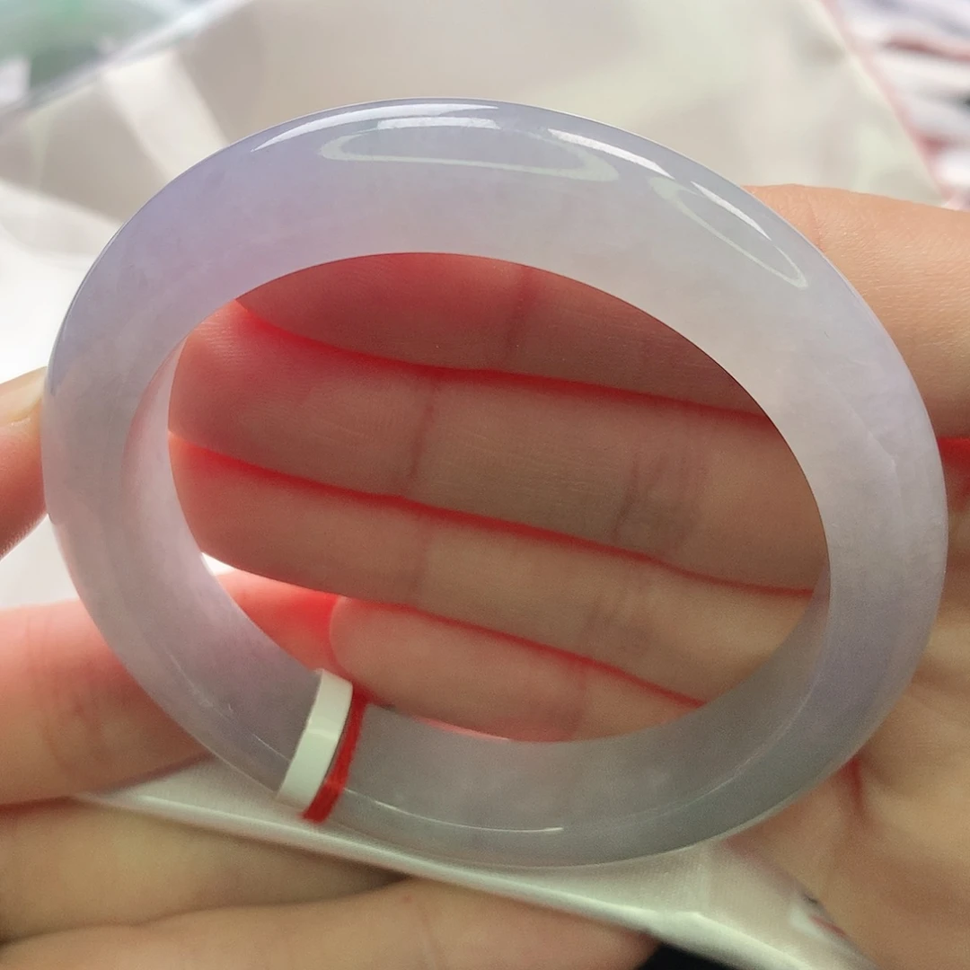 翡翠未镶嵌手镯缅甸5455