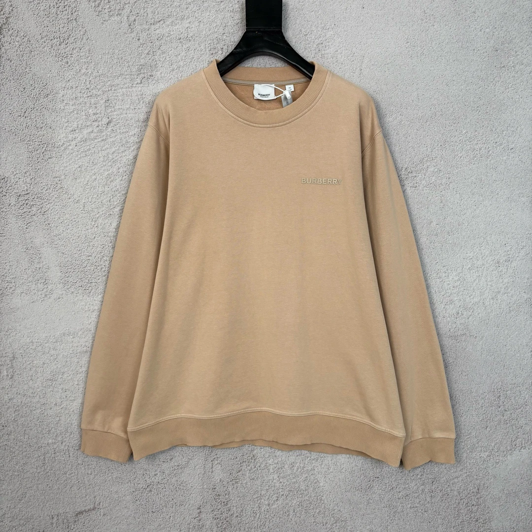 99新 BURBERRY/博柏利 圆领长袖卫衣 XL码 YH23801