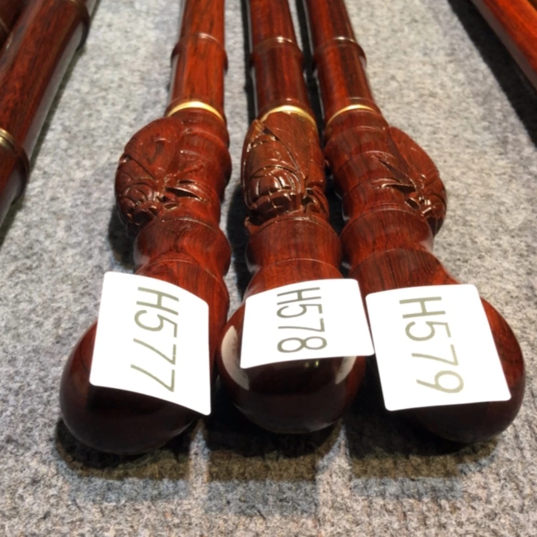 【闪购商品】木L*L紫檀木手杖三根577 578 579