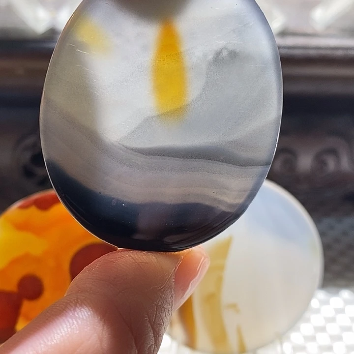 玛瑙/玉髓未镶嵌颈饰