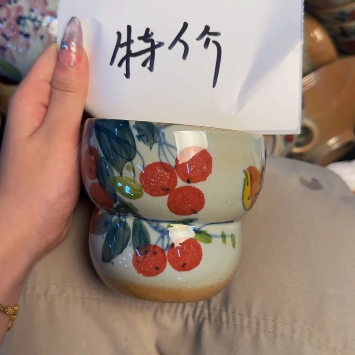 瓷片景德镇陶瓷手工手绘