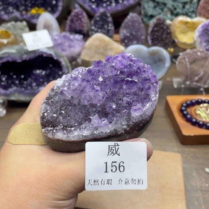 水晶未镶嵌珠宝半成品