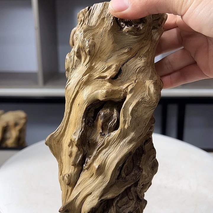 雨***后木石榴木榴疤茶桶笔筒