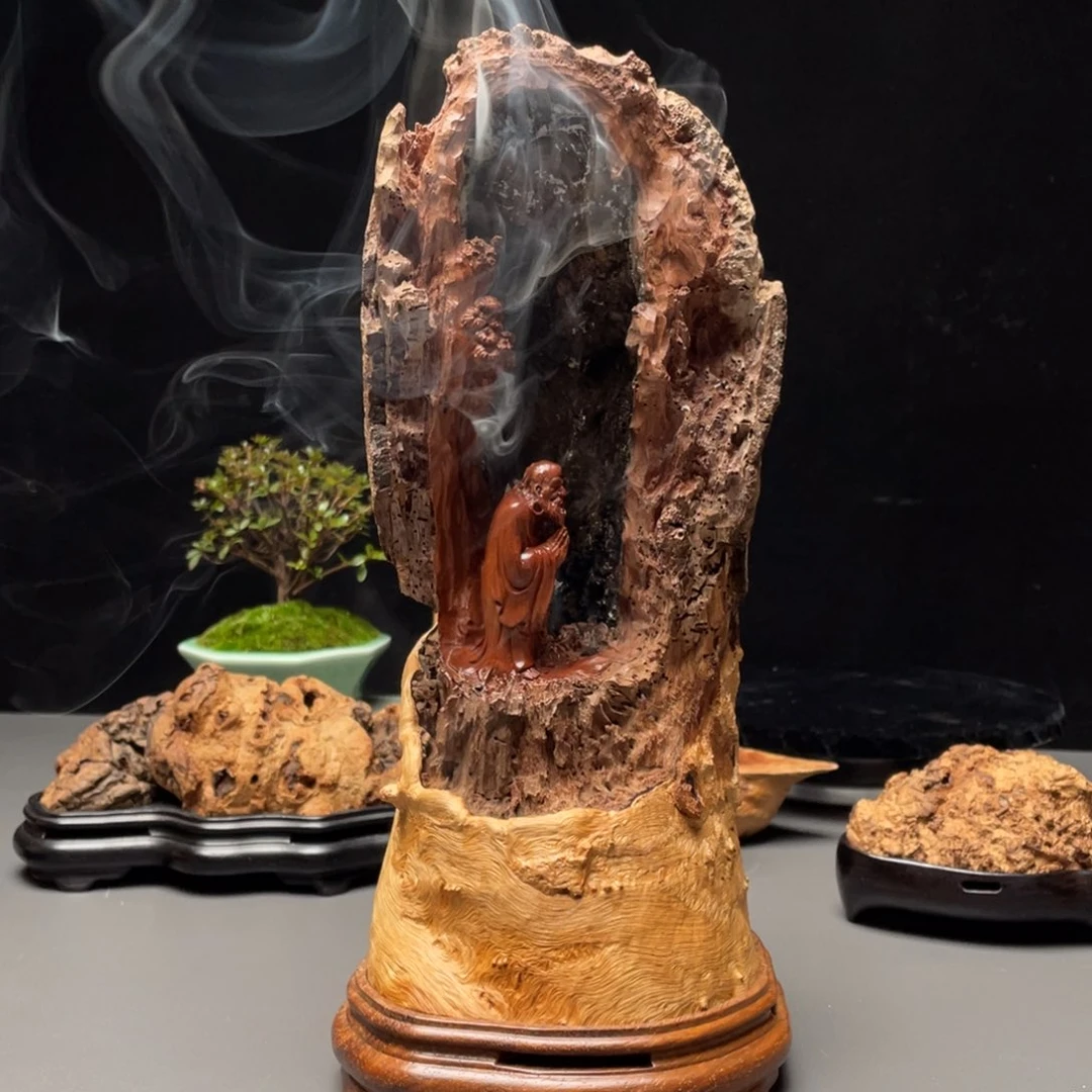 荔枝木上**得荔枝木香炉