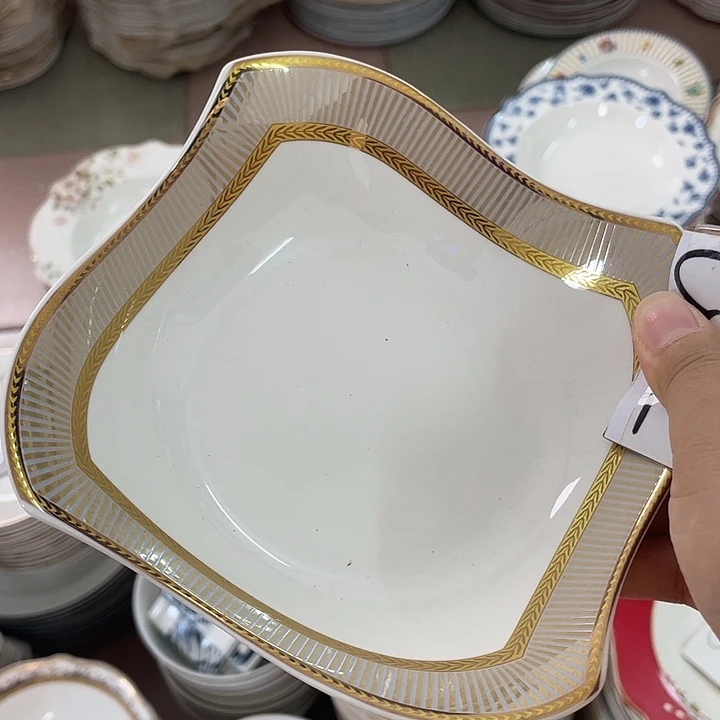 新骨瓷4个沙拉碗5.5寸微瑕完美主义者慎拍