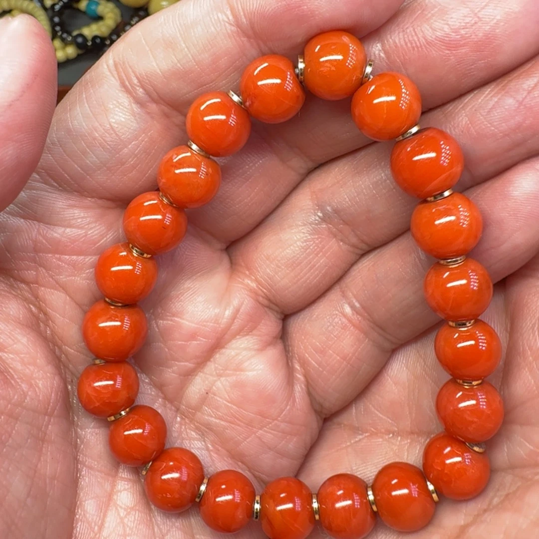 南红玛瑙未镶嵌颈饰