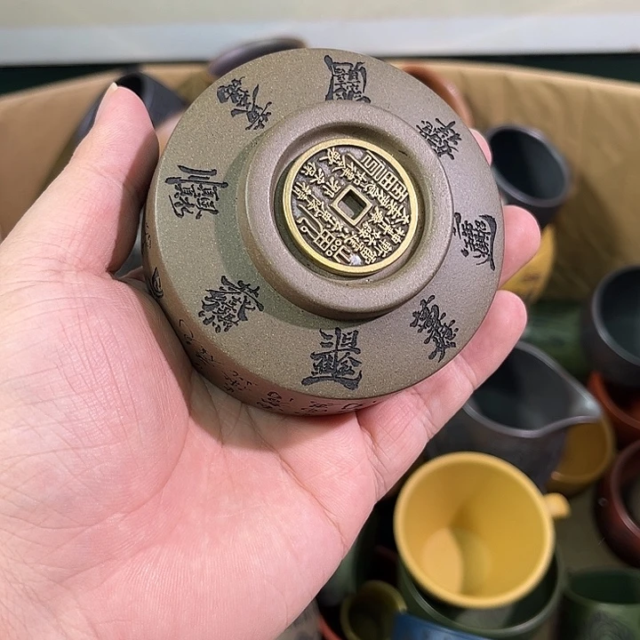 茶杯紫砂全手工紫砂主人杯