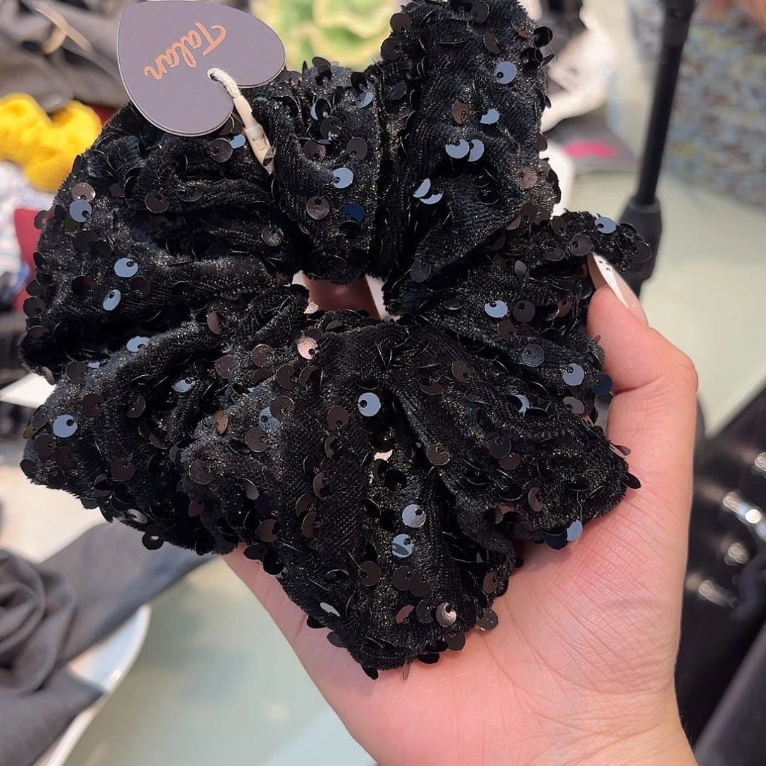 非金属布艺黑色闪片