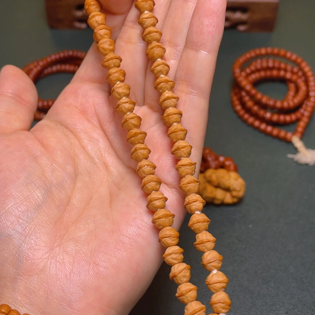 柏香籽/百香籽手串迷你手持