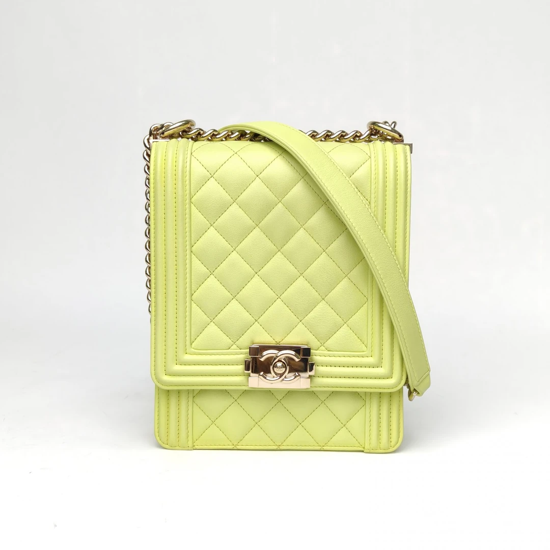 95新 Chanel/香奈儿 【娇】Leboy 竖版 16皮革C 27开 724345