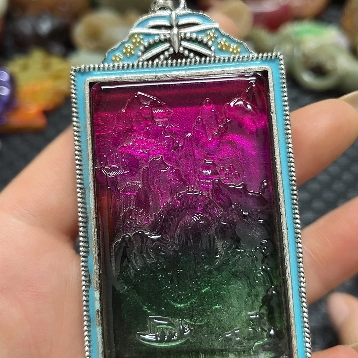 紫金钵盂菩提吊坠