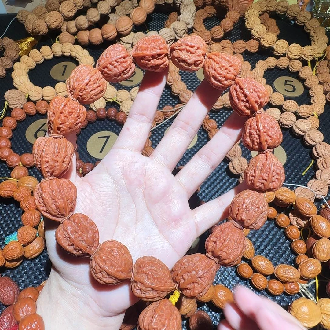 木质类文玩核桃吊坠三棱shouchi
