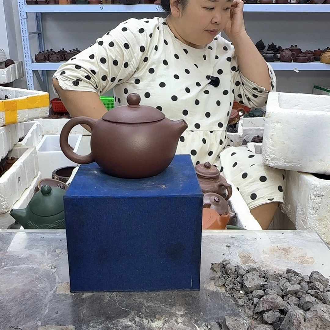 茶壶紫砂宜兴紫砂壶瑕疵处理