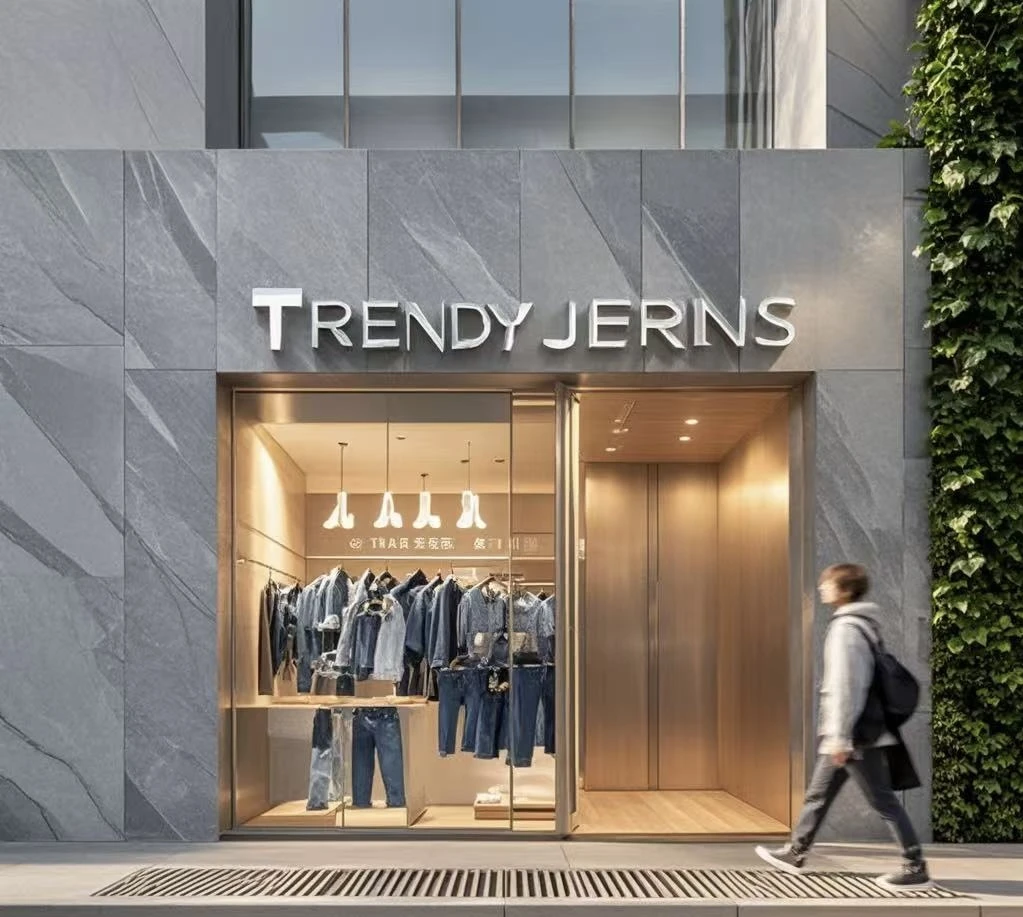 澳门（P8917）春夏新款时尚百搭轻奢潮牌中腰小直筒洗水牛仔裤