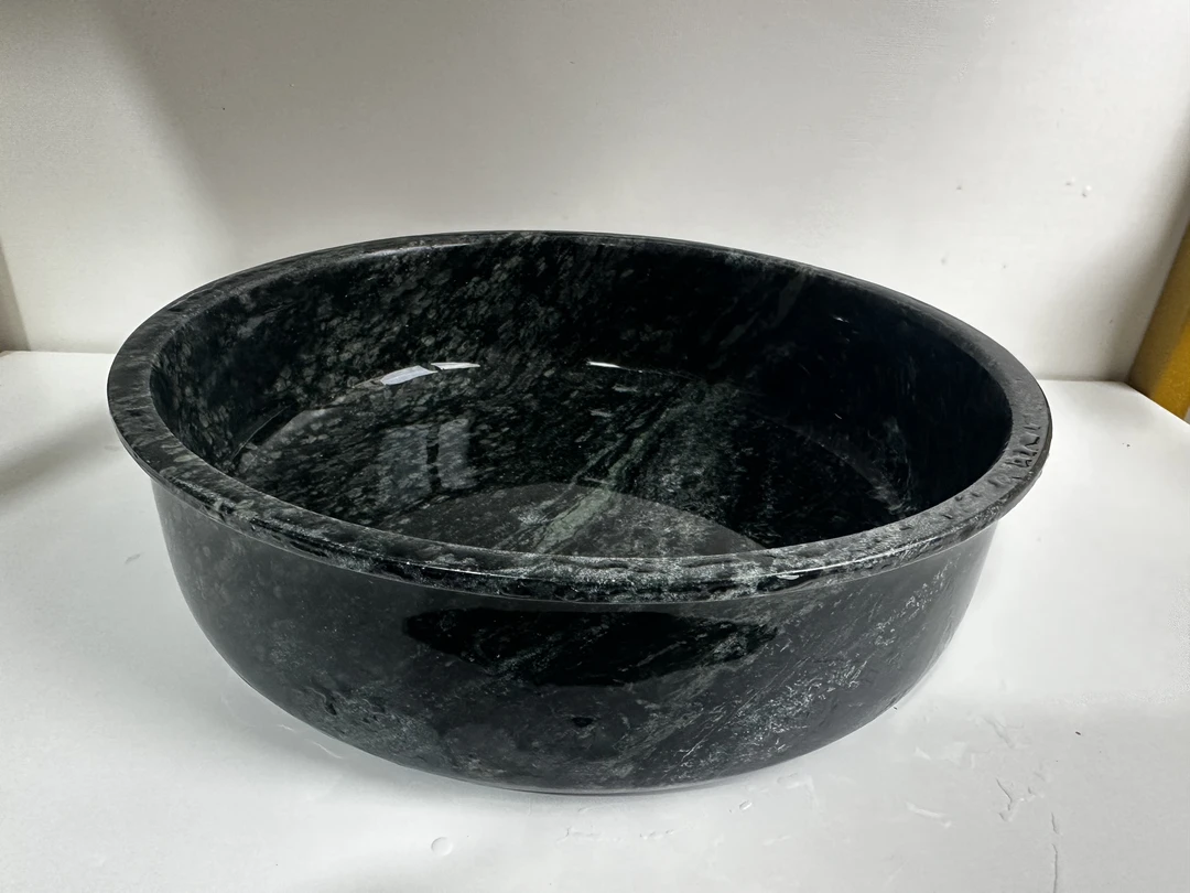 【皂石盆】西藏墨脱皂石汤盆家用手工