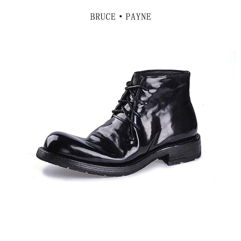 Bruce payne水洗马臀皮固特异Vibram防滑耐磨比桑德皮底沙漠靴