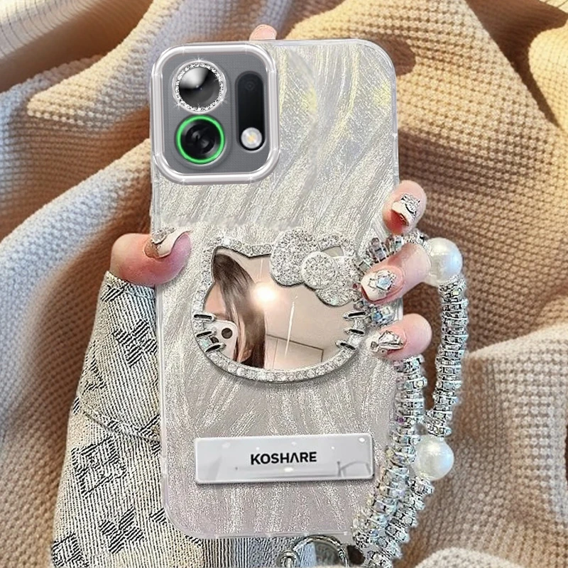 全包摄像头OPPOK13TurboPro手机壳KT猫镜子PLE110软壳K13Turbo羽