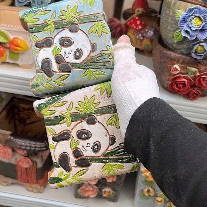 粗陶材质多肉花盆