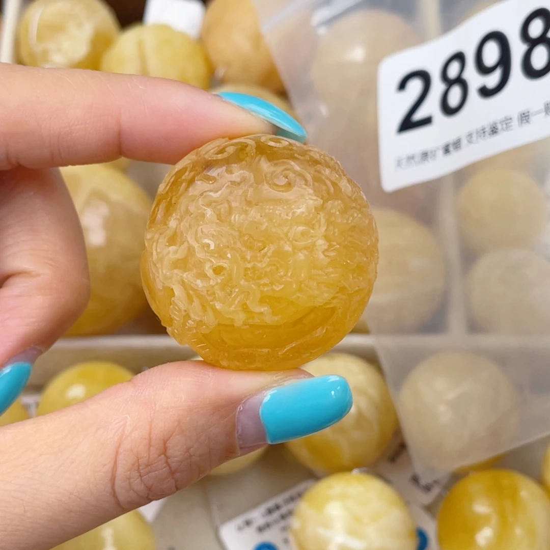 珠宝奇石蜜蜡未镶嵌33.3,龙珠
