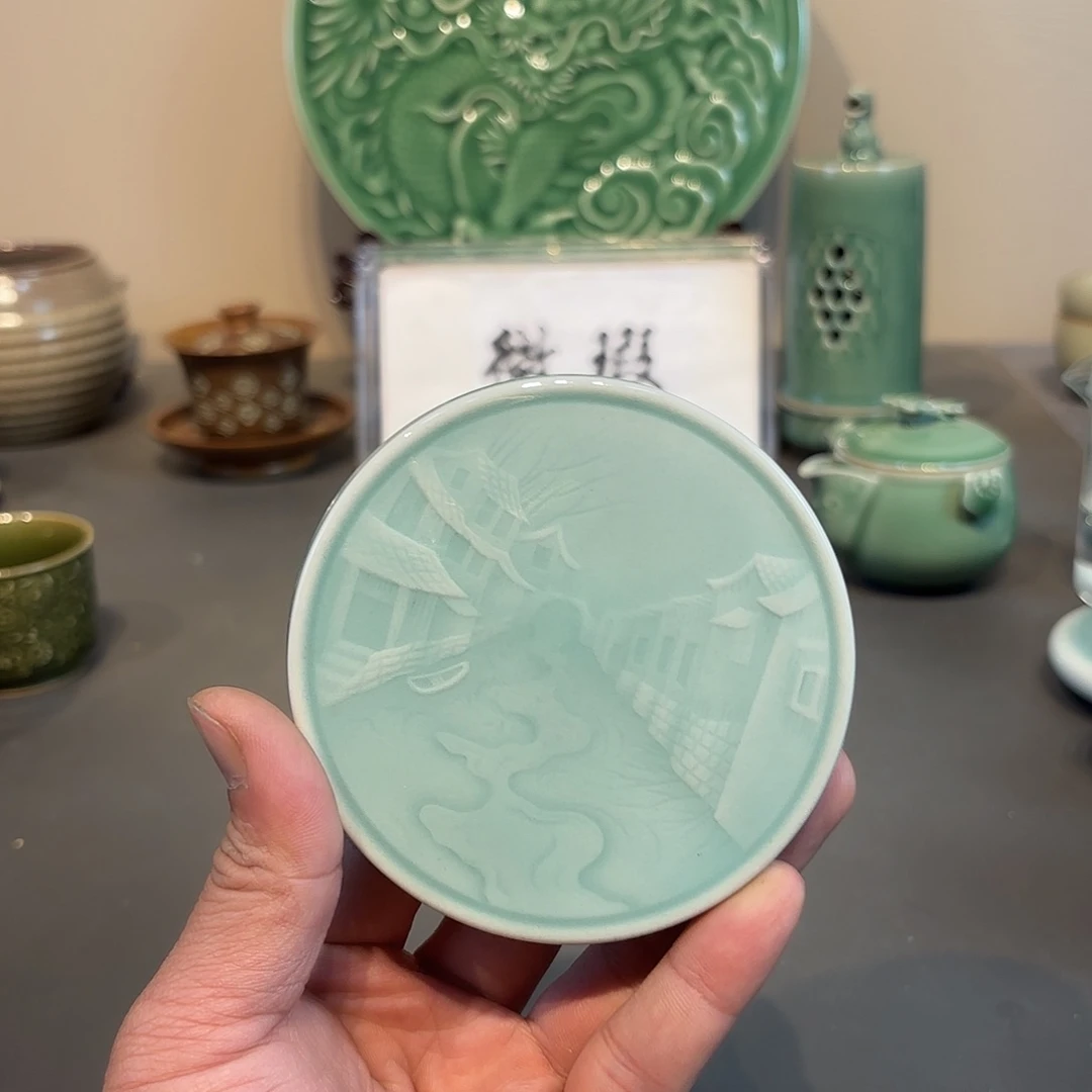 瓷片龙泉青瓷福利青瓷