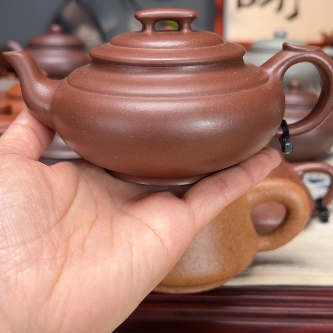 紫砂茶壶一**吭底槽清的260
