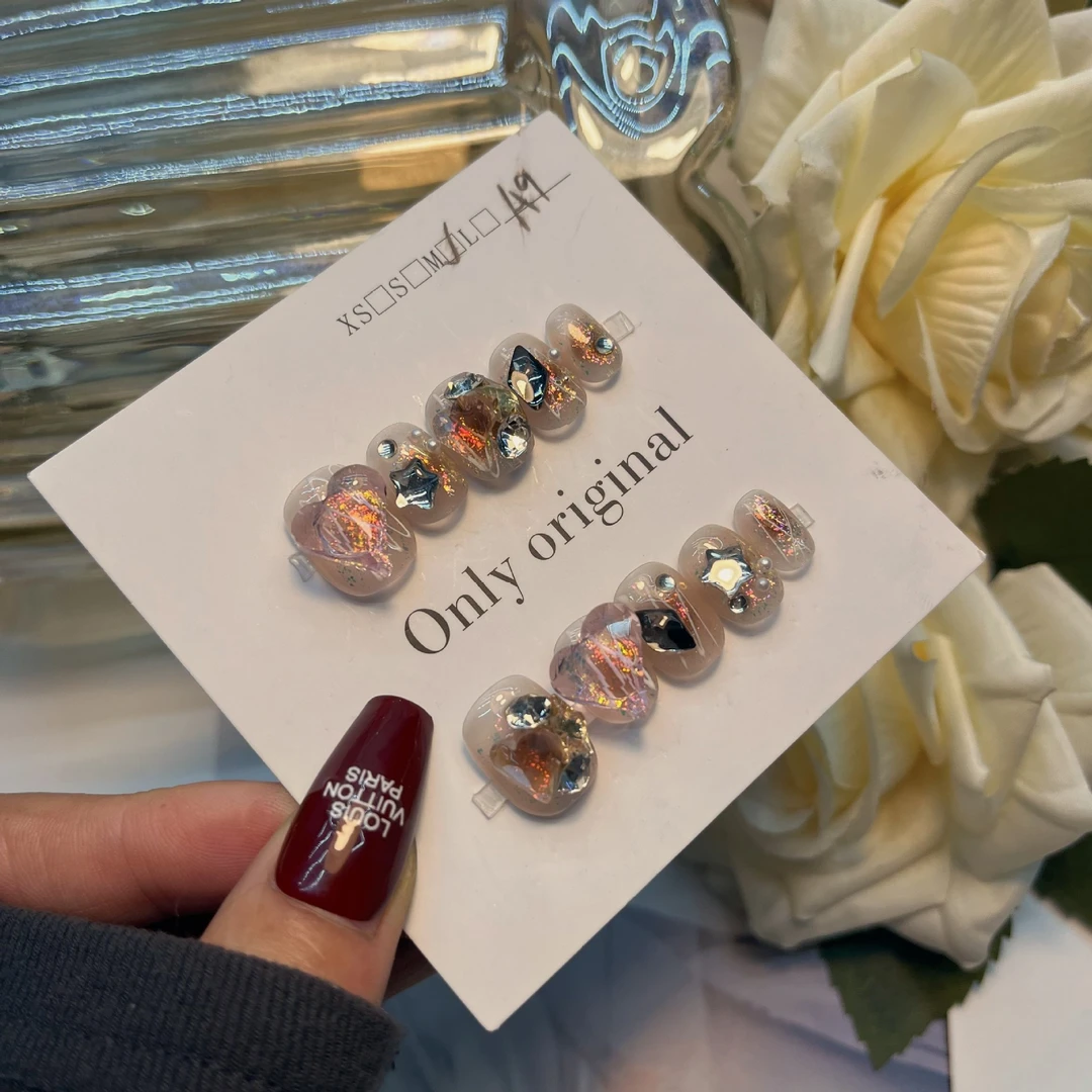 高级感穿戴甲量穿戴甲片推荐2025爆款美甲新款穿戴甲穿戴甲美甲