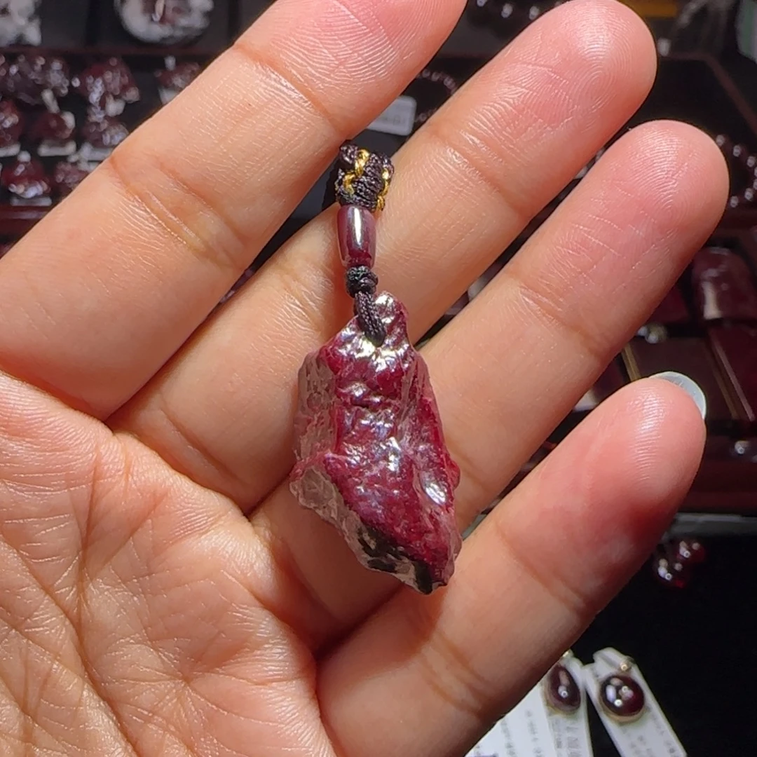 天然辰砂天然朱砂原矿无根砂10.8克