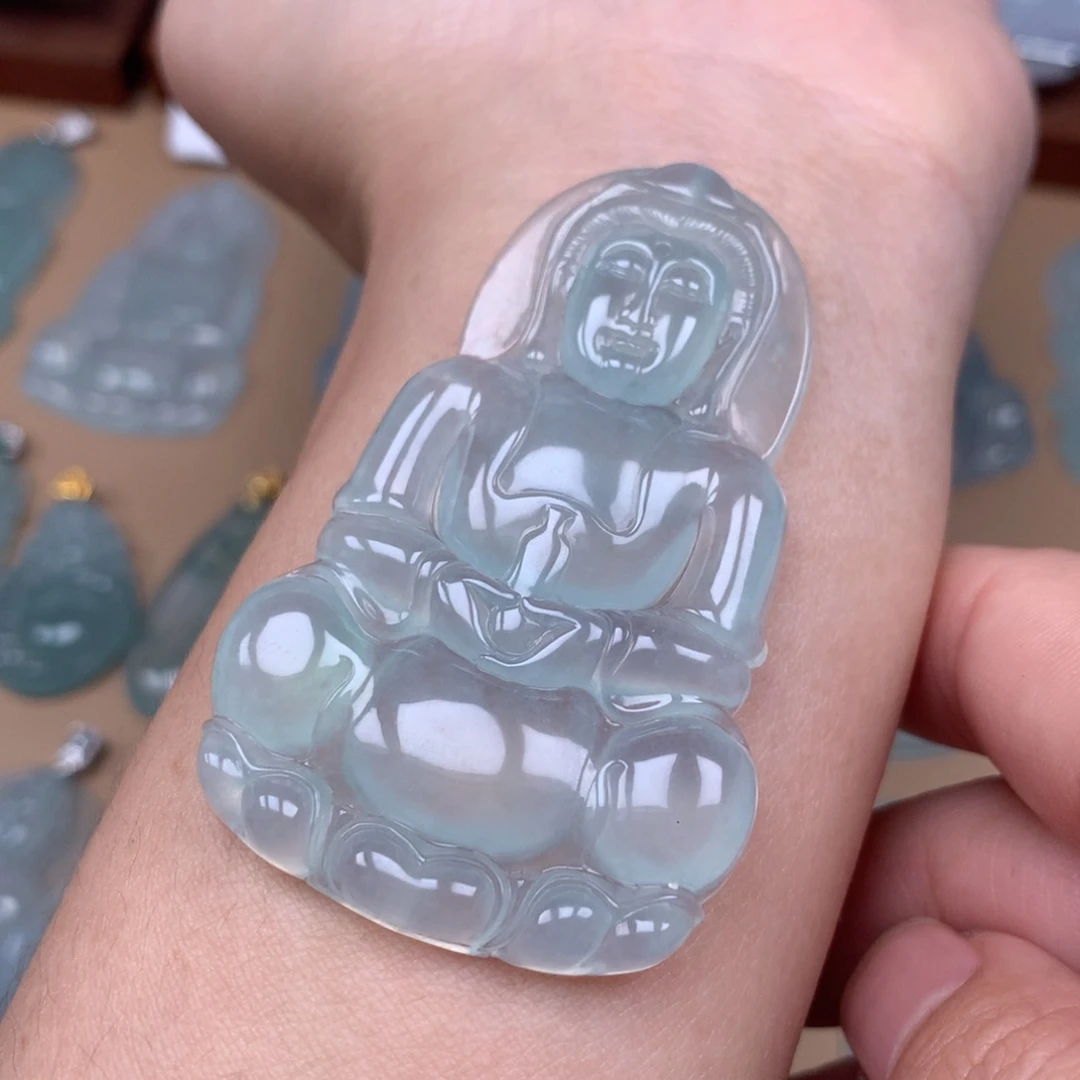 翡翠未镶嵌颈饰缅甸翡翠A货