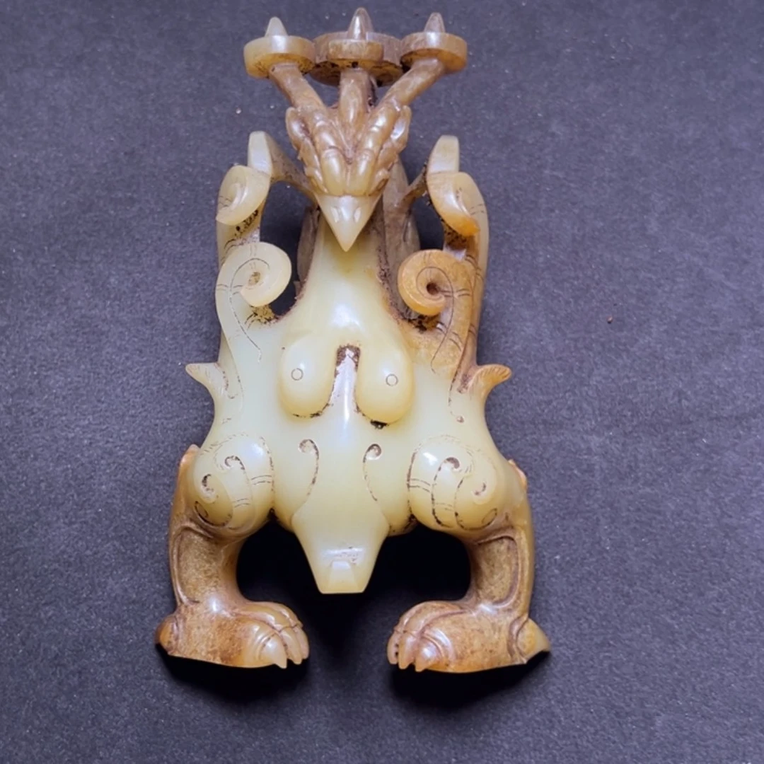 【闪购商品】和田玉未镶嵌挂件飞**光