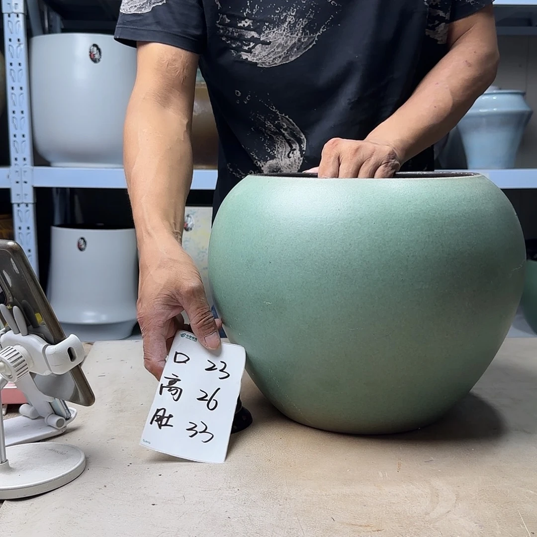 紫砂花盆尺寸23@26@33